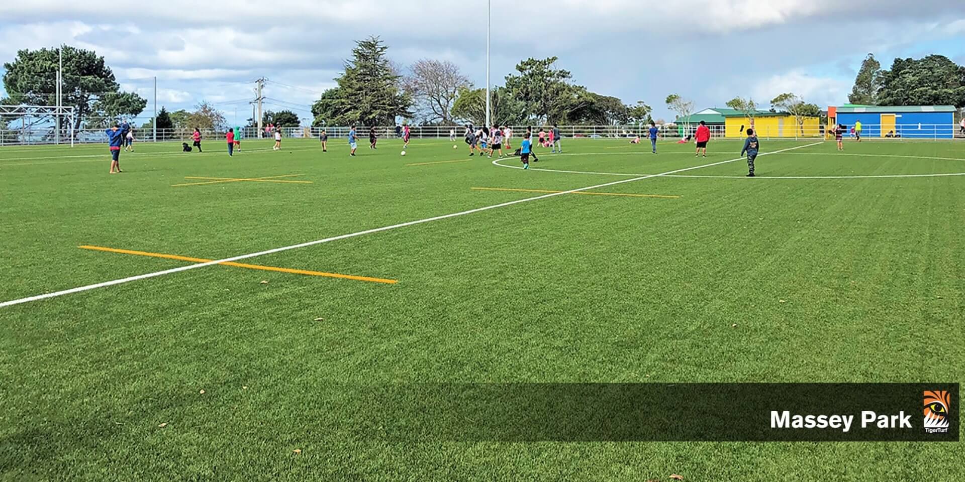 New Massey Park synthetic football turf meets FIFA and World Rugby standards