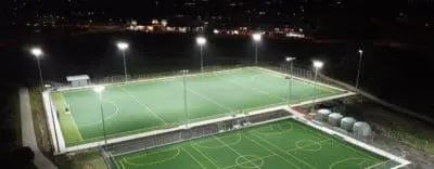 Lumosa LED illumination of playing fields