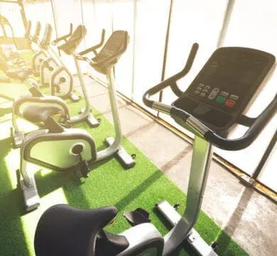 clean and well-equipped workout spaces