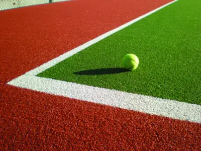 TigerTurf Artificial Grass and Tennis balls