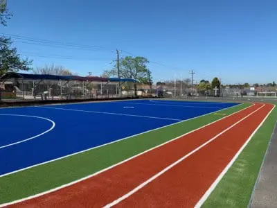 Holy Name Primary School with TigerTurf TigerPlay field