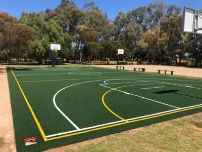 TigerTurf installed beautiful TigerTurf field