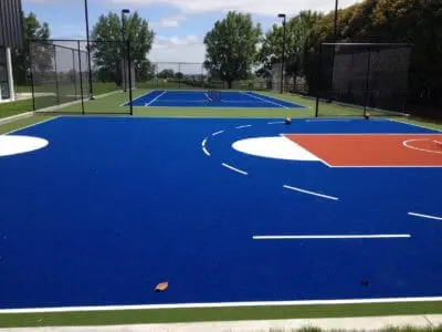 Multiplay court is perfect for Sports Mad Families