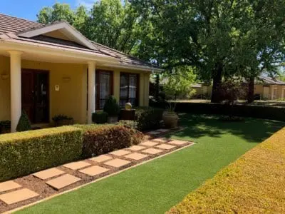 serenity 40 yard with TigerTurf grass