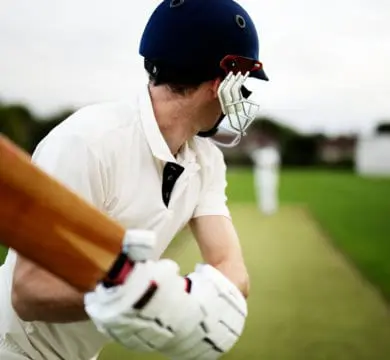 Cricket Players on Synthetic Turf Wickets