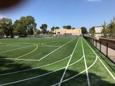 Fabulous TigerTurf multi-sport project at Caroline Chisholm College