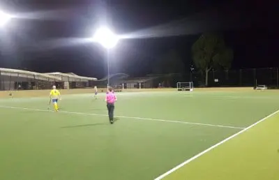 Kew Box Hill Hockey New Lumosa Lights Provides Clear Vision To Players