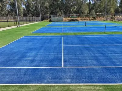 New TigerTurf Tournament 1000 Tennis Club at Shepparton Lawn Tennis Club