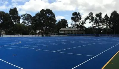 St Peter’s College Blue TigerTurf Evo Pro & Regupol 10mm Rubber Pad