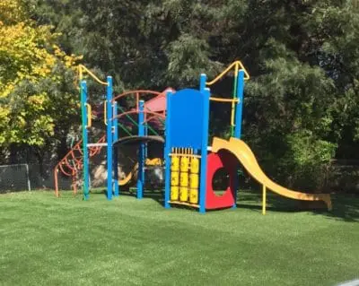 St Simon the Apostle Primary School after TigerTurf playground surfaces installed