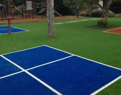 Chirnside Park Primary School cheerful TigerTurf playground