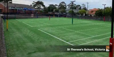 St Therese’s School installed TigerTurf Tournament 1000