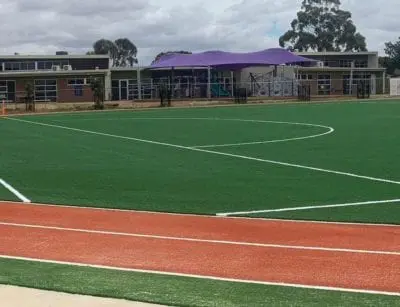 Melton West School turf field