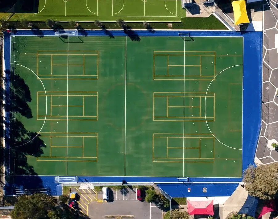 TigerTurf Tennis surfaces and systems for Tennis Clubs and Schools.