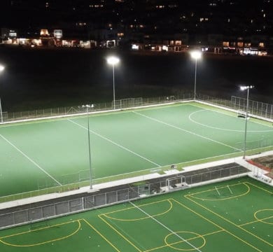 Lumosa LED illumination of playing fields