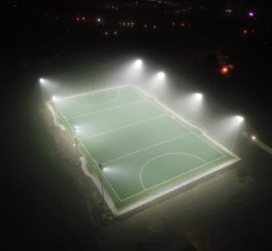 Lumosa LED illumination of playing fields