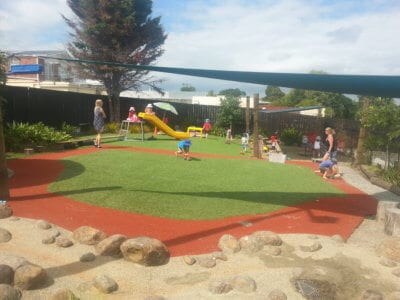 TigerTurf playground surfaces for young children are safe