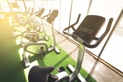 clean and well-equipped workout spaces