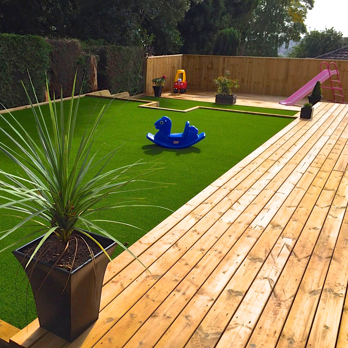 Landscaping with Synthetic Turf Lawns
