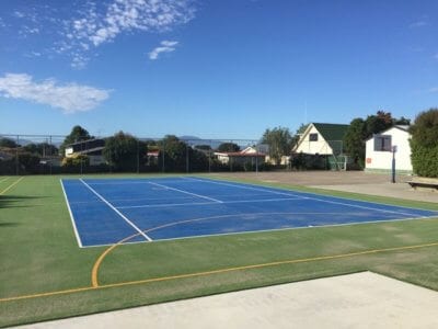 TigerTurf Classic is a great choice for tennis courts in junior schools, and for apartments, resorts and recreational family tennis