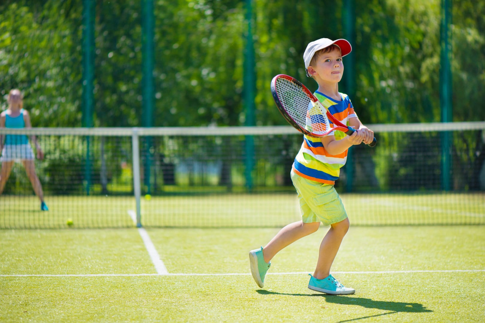 Junior players can safely learn and practice their skills