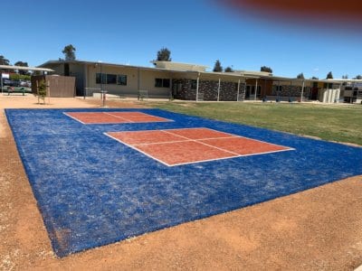 Sacred Heart Primary School before TigerTurf Tournament installed