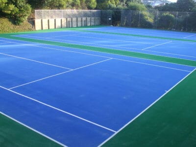 Kilbirnie Tennis surfaces turfs, designed for clubs and top-level domestic tennis