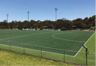 Eastern Goldfields Hockey TigerTurf Evo Pro over an Insitu Pad