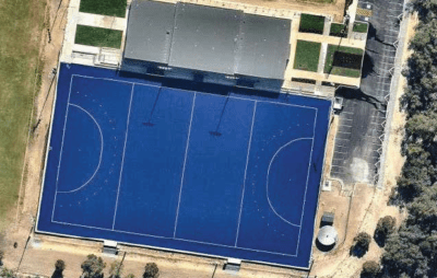 Warwick Hockey Centre Blue Turf Field