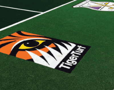 Hervey Bay Hockey with TigerTurf Logo