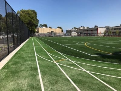 Caroline Chisholm College with TigerTurf Endurance Play and Tournament 1000 field