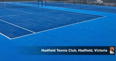 Hadfield Tennis Club Victoria