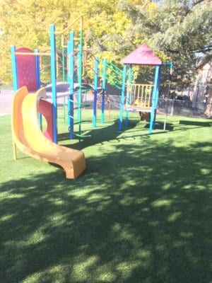 TigerTurf playground surfaces for young children are safe at St Simon the Apostle Primary School
