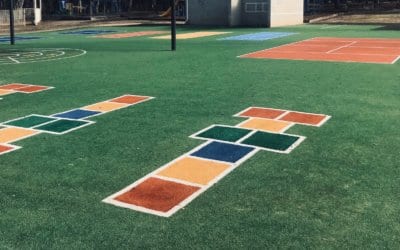 TigerTurf playground at Dunolly Primary School