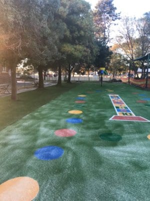 TigerTurf playground installed at Carisbrook Primary School