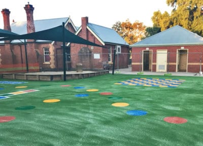 Carisbrook Primary School with TigerTurf playground