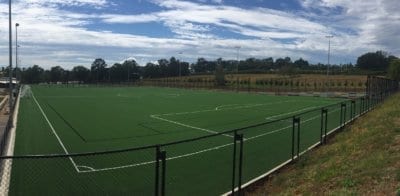 The Monbulk Rangers Soccer Club now has two full-sized TigerTurf Endurance 60 football pitches