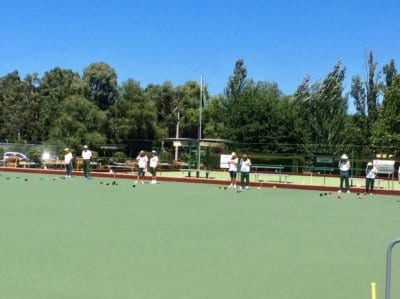 Warragul Bowling Club with new TigerTurf BowlsWeave green surface