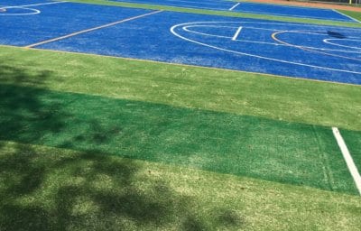 TigerTurf sports grounds recently installed at Eastern Ranges School in Victori