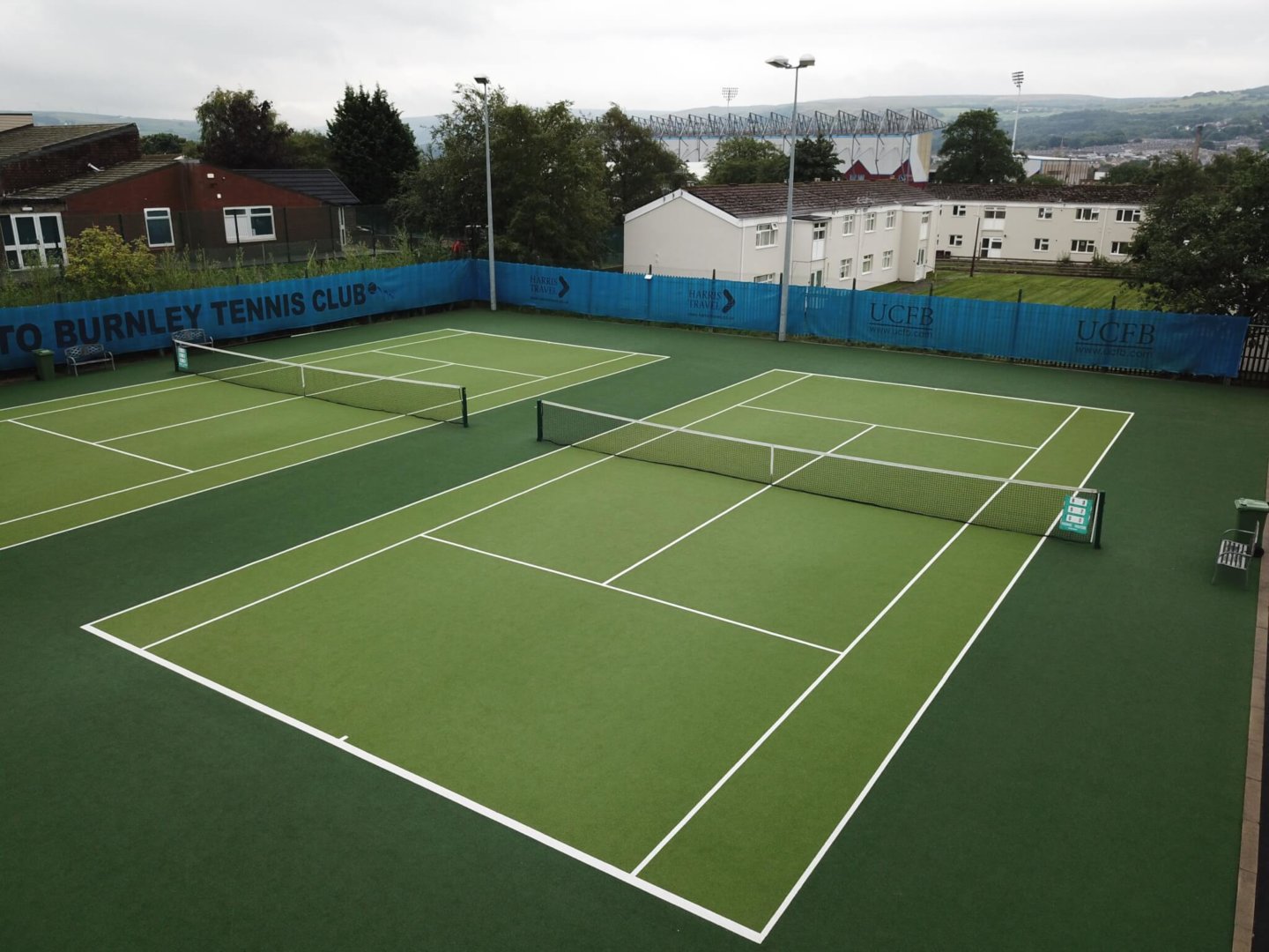 How to build a tennis court x