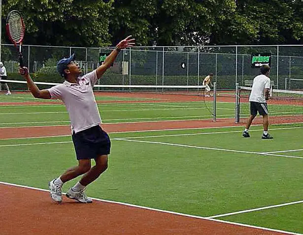 A premium  tennis surface