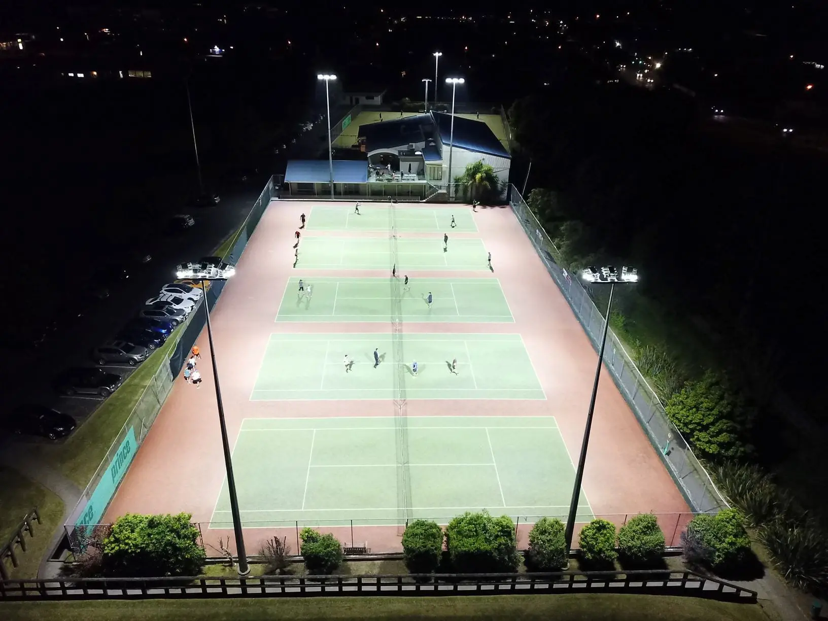 Lumosa LED Sports Lights turning Night into Day