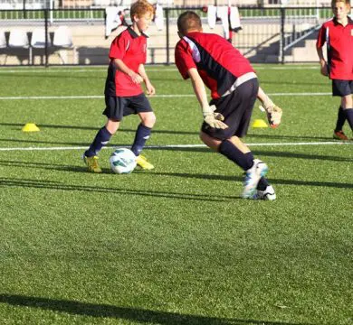 Synthetic grass for football