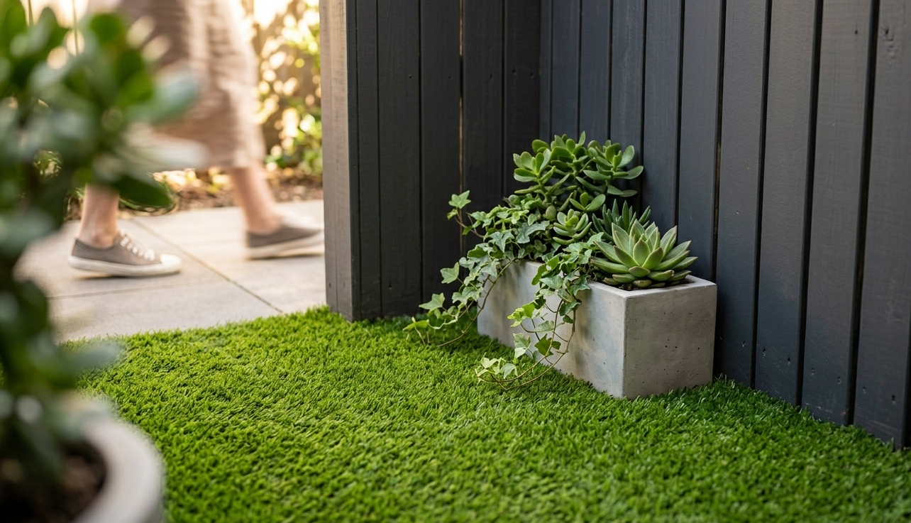 Turf in small urban spaces