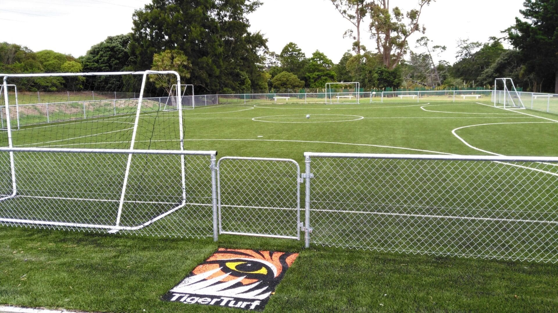 Wet conditions kept the school playing field closed all winter