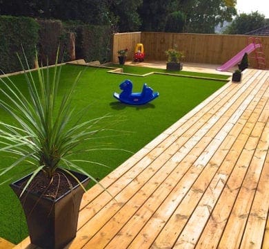 Landscaping with Synthetic Turf Lawns