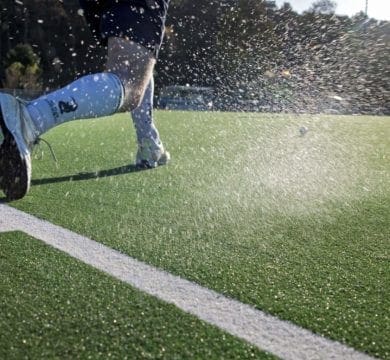 Artificial turf for hockey