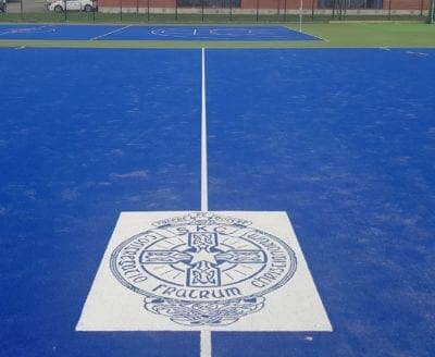 TigerTurf Advantage and TigerTurf Deluxe installed in St Kevins College