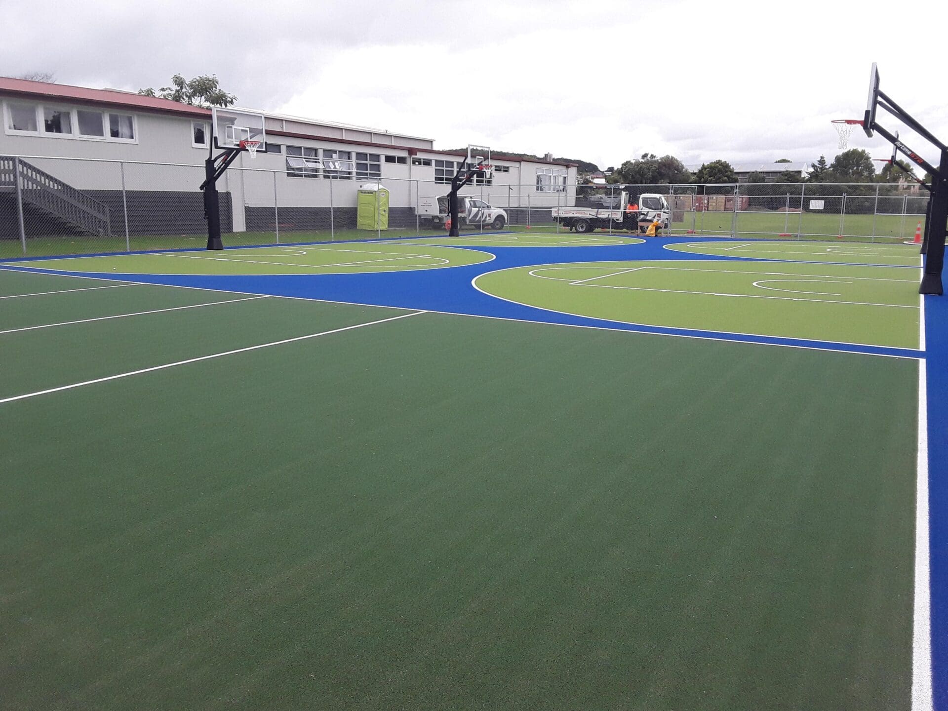 A TigerTurf Advantage sports surface for Pukekohe High School teams