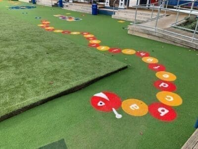 children's playground turf